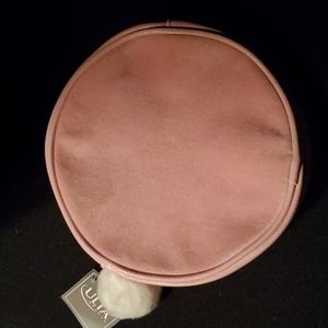 Ulta Beauty GWP Makeup Bag Pouch Pink Suede-Large
